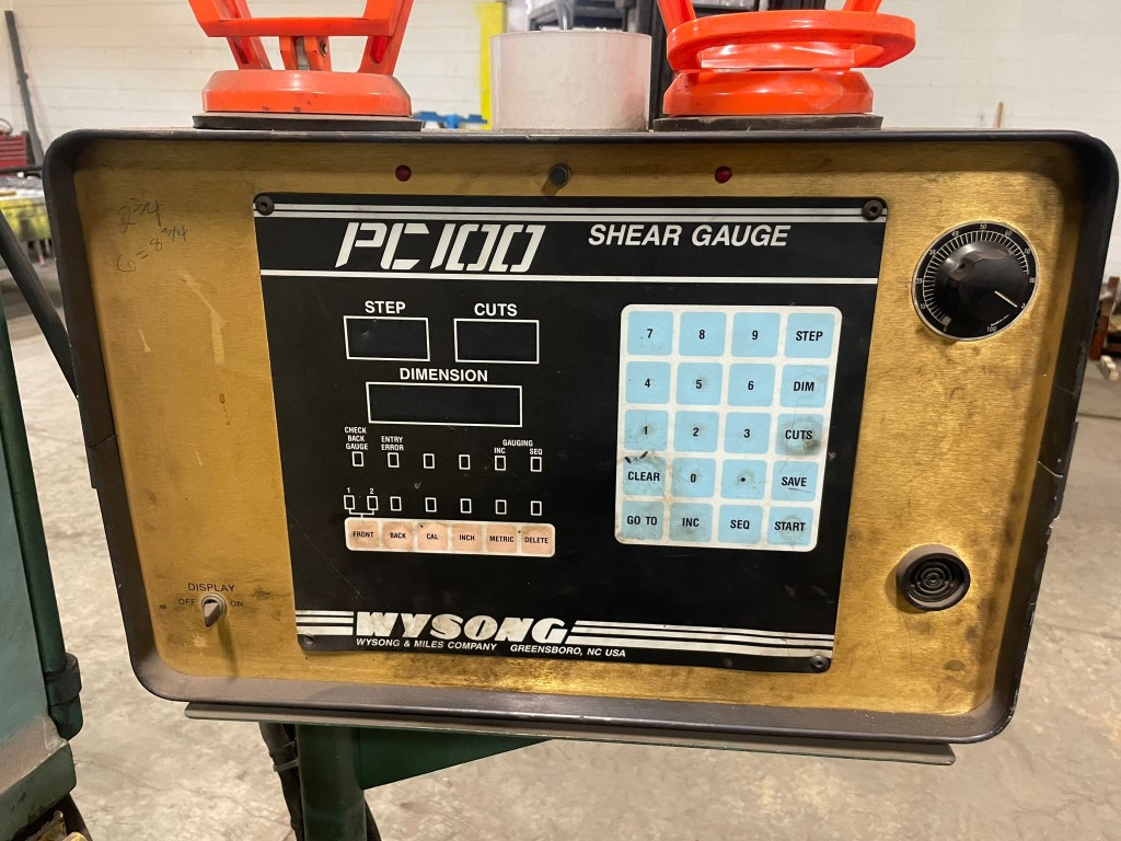 Wysong H-2512, Machine ID: 8995